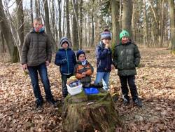 Jüngste Truppe am Ziel