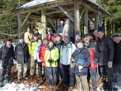 Gruppenfoto Große Winterwanderung