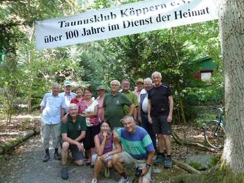 Bei den Wanderfreunden in Köppern